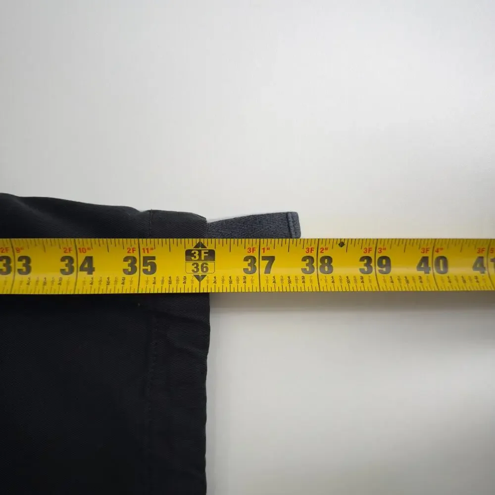 Empyre Cargo Pants Men's Size 28 Black Tactical Utility Baggy Heavyweight Skate - Picture 4 of 10